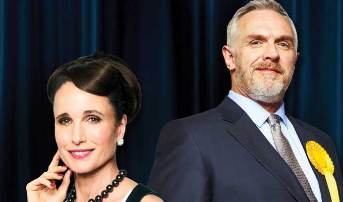 Andie MacDowell joins Cuckoo | Four Weddings star plays Greg Davies's long-lost sister