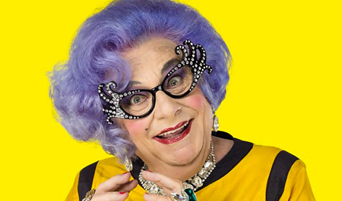 Quite the spectacle! | Dame Edna's glasses fetch £37k at auciton Quite the spectacle! | Dame Edna's glasses fetch £37k at auciton