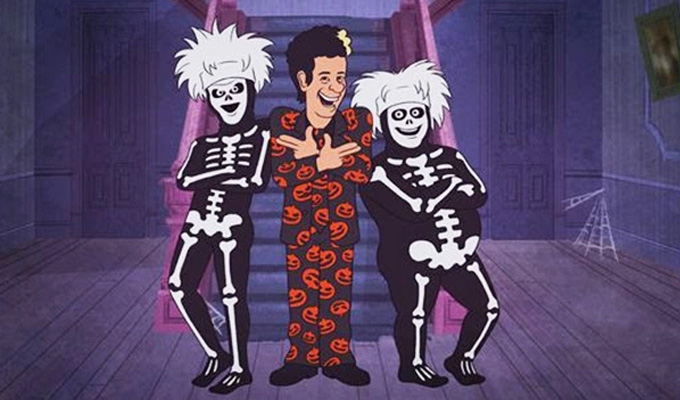 David S. Pumpkins gets his own show | Tom Hanks' odd character returns for Halloween