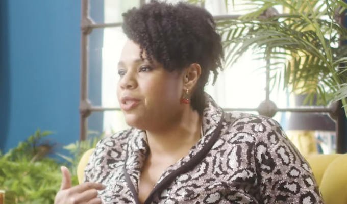 Desiree Burch chews the fat... | Comic launches new web series about body positivity