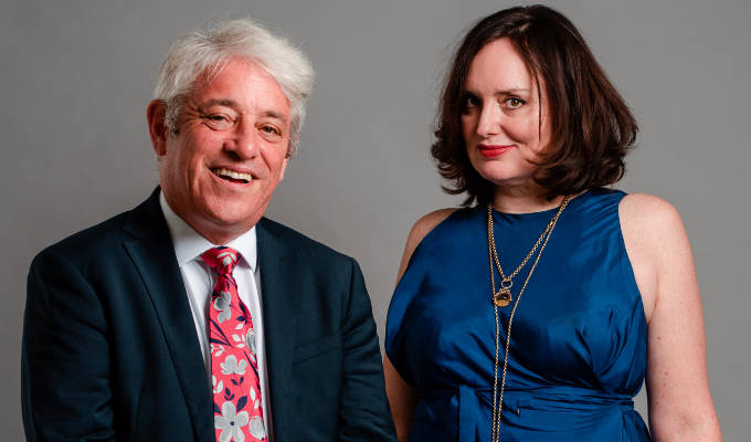 New podcast for Deborah Frances-White | With former Commons Speaker John Bercow