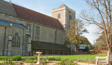 Dorchester Abbey Cloister Garden