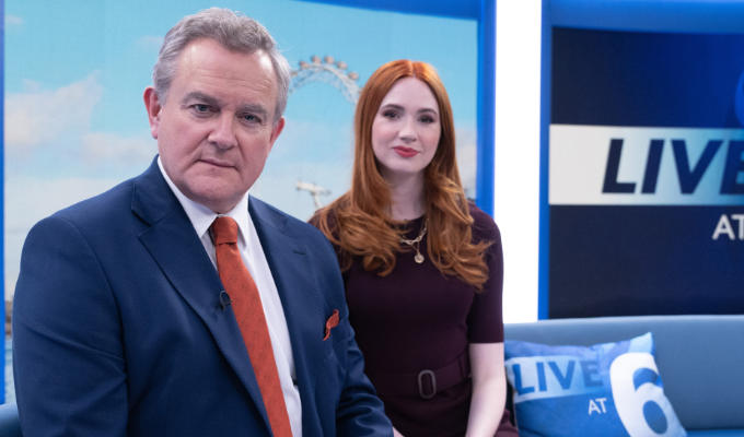 Hugh Bonneville to star in new comedy-drama about cancel culture | With Karen Gillan in a script by Steven Moffat