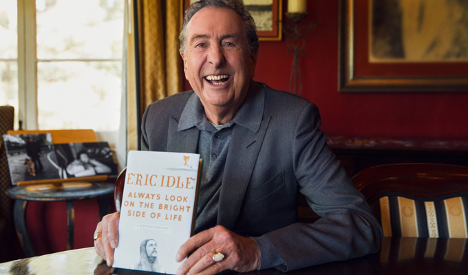 Eric Idle exposes Python rift | ...as he complains about the lack of income from their old work