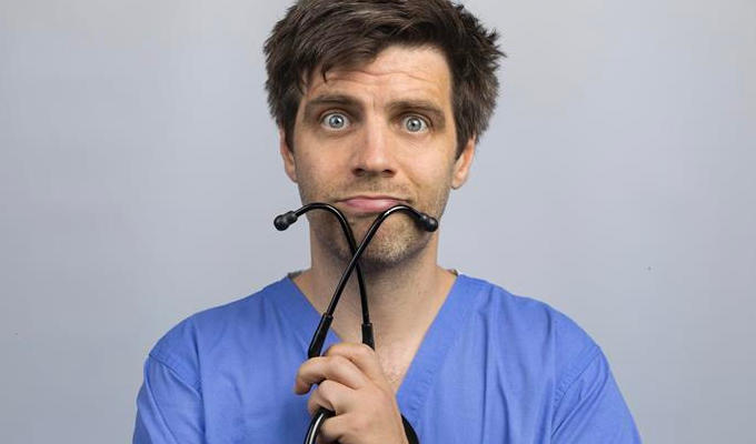 First tour for comedian and anaesthetist Ed Patrick | Pass the laughing gas...