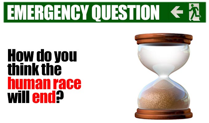 How do you think the human race will end? | Another of Richard Herring's Emergency Questions