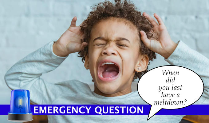 Emergency Question: When did you last have a meltdown? | Edinburgh Fringe comedians answer