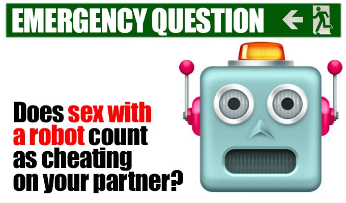 Does sex with a robot count as cheating on your partner? | Comics answer the quintessential Emergency Question from Richard Herring