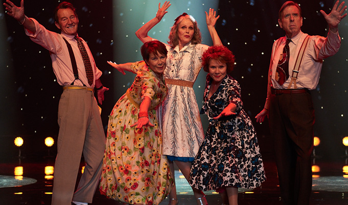 Win comedy movie Finding Your Feet on DVD | With Joanna Lumley, Celia Imrie, Timothy Spall and Imelda Staunton
