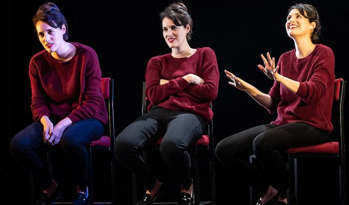 Phoebe Waller Bridge on stage