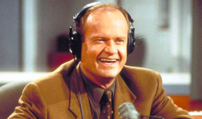 Kelsey Grammer pictured with a Frasier script | Strongest hint yet that the sitcom is coming back