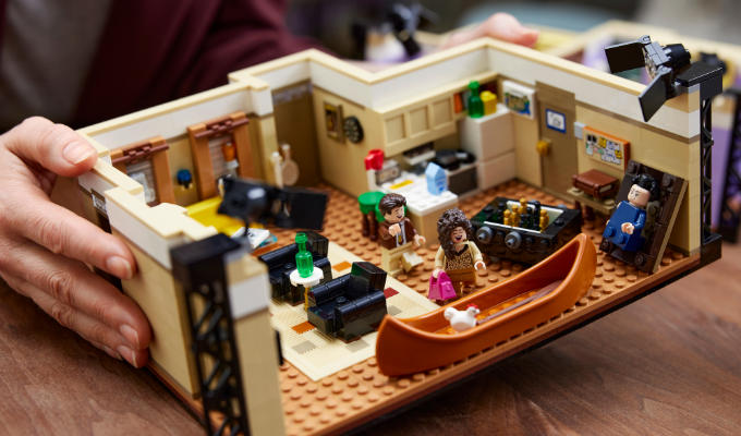 The one with the Friends apartment made out of Lego | New set launched... for £135