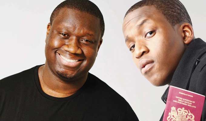 British comics pilot Nigerian TV show | Ola the Comedian and Funmbi Omotayo host stand-up and sketch programme