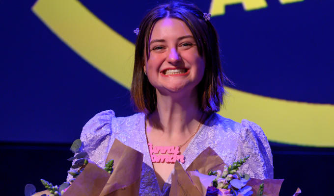 Character comedian Lorna Rose Treen wins two Funny Women awards | Best on stage, and on screen