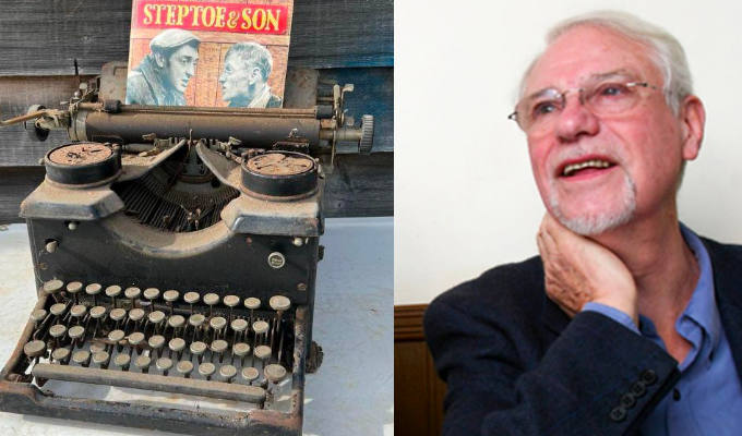 A key part of comedy history | Steptoe writer Ray Galton's memorabilia - including his typewriter - sold off