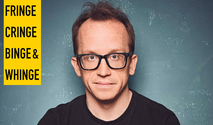 The prize-chasing at Edinburgh isn't pleasant | Chris Gethard shares his Fringe cringe, binge and whinge