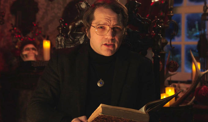 Garth Marenghi to make his first TV appearance in more than 15 years | Horror writer guests on the Russell Howard Hour