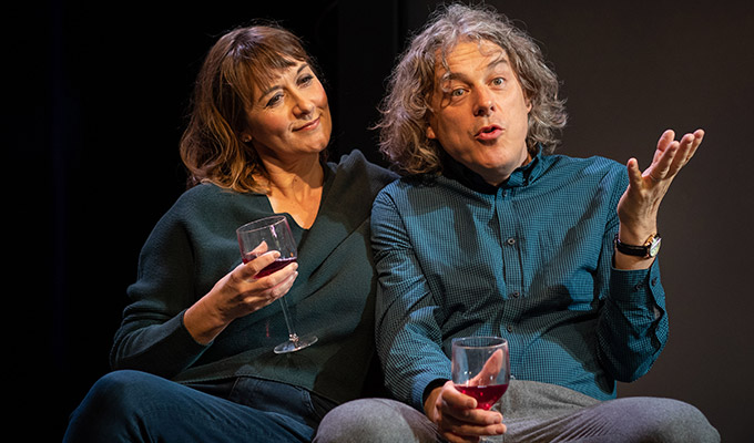 God's Dice | Review of Alan Davies in David Baddiel's first play God's Dice | Review of Alan Davies in David Baddiel's first play