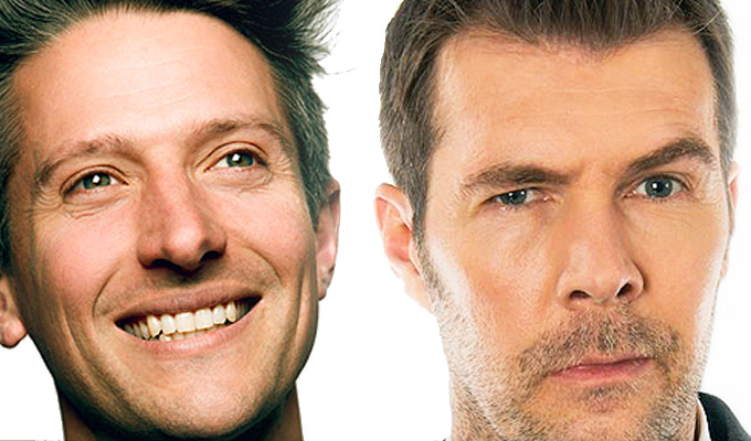The TV stand-up show written by its viewers | Rhod Gilbert and Stuart Goldsmith pilot crowdsourced format The TV stand-up show written by its viewers | Rhod Gilbert and Stuart Goldsmith pilot crowdsourced format