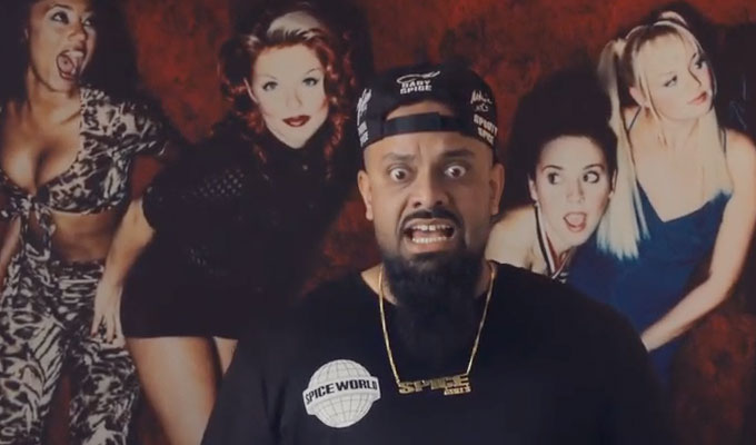 Guz Khan joins the Spice Girls | ...in a new advert for Walkers crisps