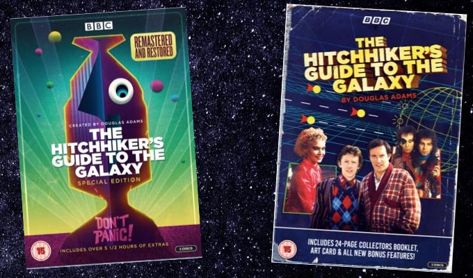 Bundles of Hitchhikers' Guide curios to be released | As original TV series is back out on DVD and Blu-ray