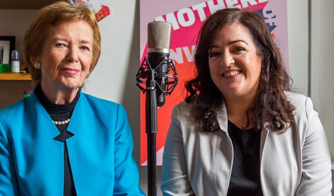 Maeve Higgins' new double act... with the former president of Ireland | Comic teams up with Mary Robinson for climate change podcast
