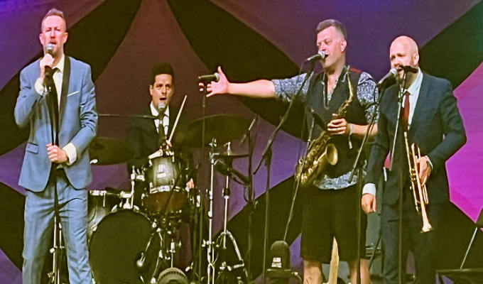 The Horne Section at Latitude | Alex Horne and his band at the Suffolk festival
