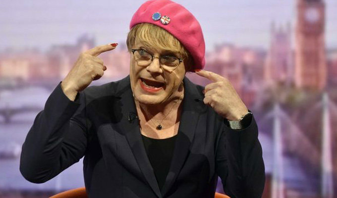 Putting his money where his mouth is... | Eddie Izzard spent £36k on EU referendum campaign