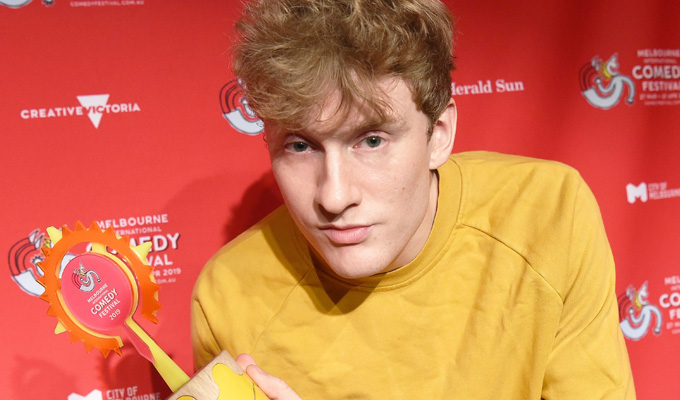 James Acaster wins Melbourne festival award | First Brit to take the prize in nine years