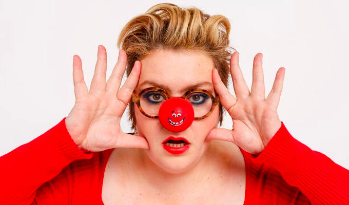 Jayde in Red Nose