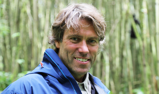 John Bishop and the gorillas | Comic films ITV wildlife documentary