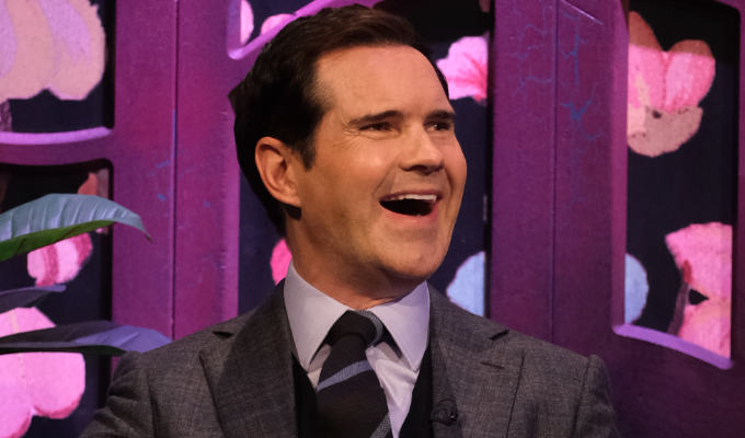 Jimmy Carr’s giant flaming dick... | Comic confesses to schoolday prank