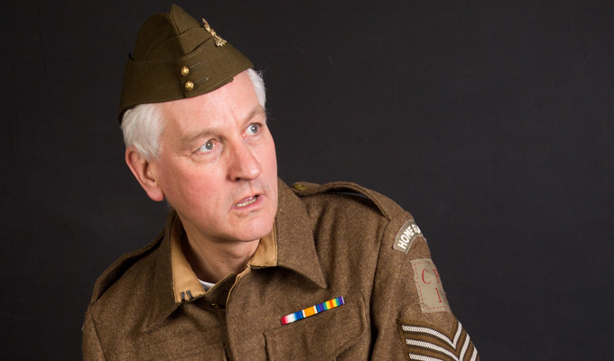 Don't panic! Actor gets his stolen Dad's Army uniform back | Nicked props are dumped a bush