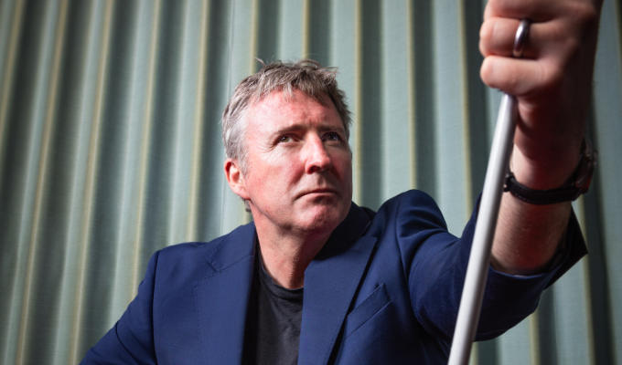 Jamie MacDonald announces first tour | Blind comic is fed up of being told he's a hero....