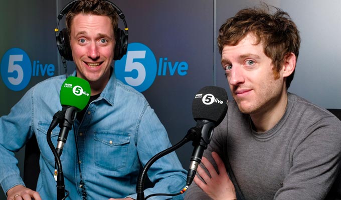 Elis James and John Robins join Radio 5 Live | So that’s why they quit Radio X