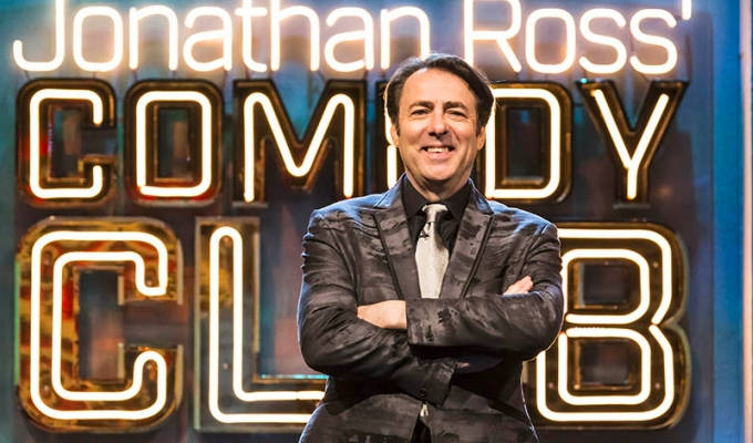 Who's on Jonathan Ross’s Comedy Club this week? | The week's best comedy on TV and radio