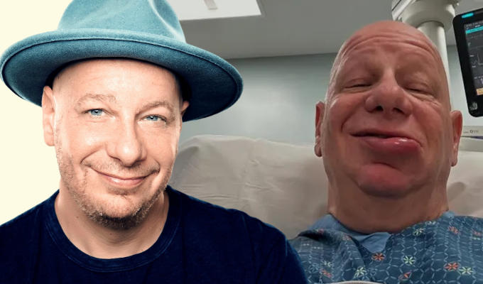 Roastmaster brought down... by ice-cream | Jeff Ross suffers allergic reaction
