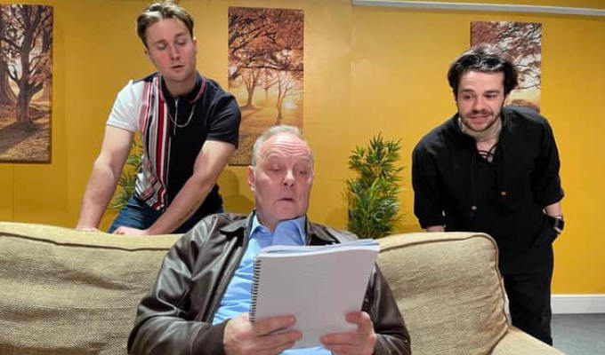Jumping The Shark | Review of the new play set in the world of sitcom writing Jumping The Shark | Review of the new play set in the world of sitcom writing