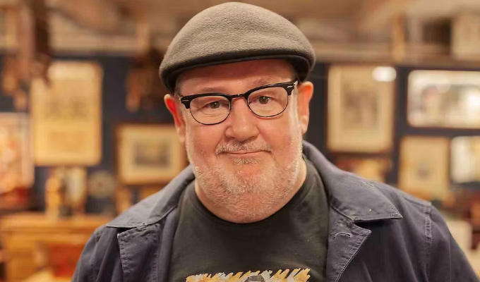 Johnny Vegas opens an antique shop | For a new TV series