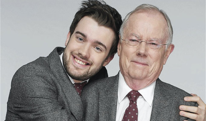 Jack Whitehall WAS funny... | Father and son trade jibes as they talk about their new BBC One show Jack Whitehall WAS funny... | Father and son trade jibes as they talk about their new BBC One show