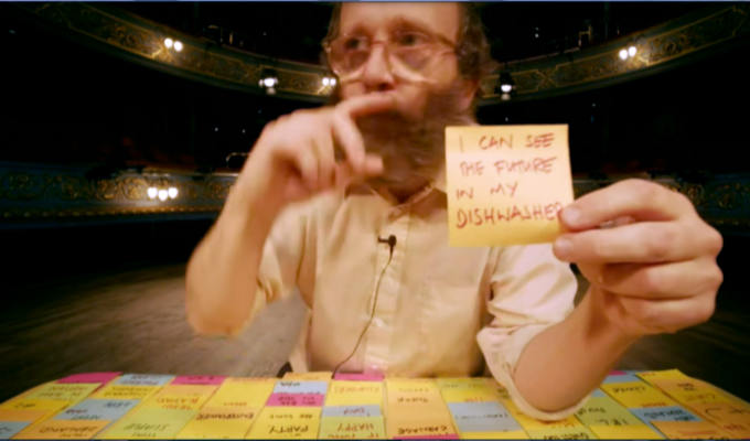 Daniel Kitson: Dot. Dot. Dot. | Virtual gig review by Steve Bennett