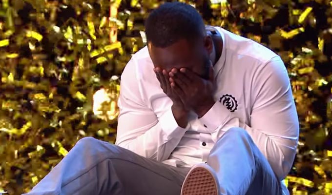 Comic Kojo makes Britain's Got Talent semi-finals | Thanks to Simon Cowell's golden buzzer