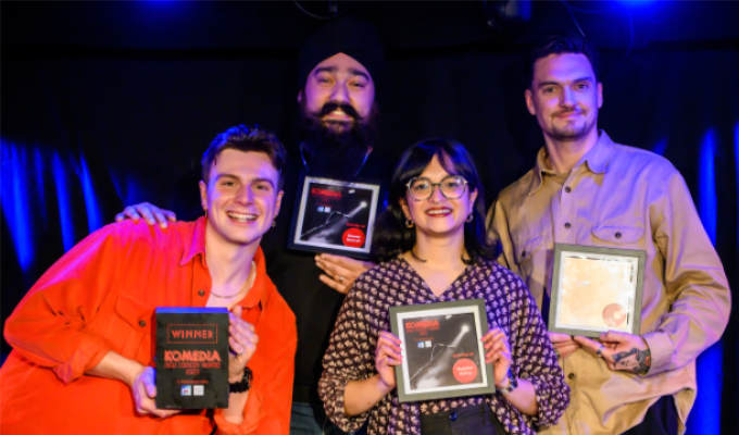 Komedia winners