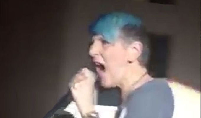 Get the f*** out! | Watch US comedian Lisa Lampanelli lose it with a heckler
