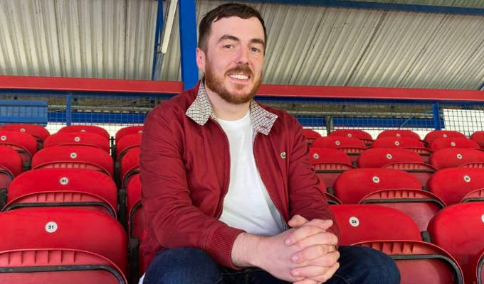 Comic Lewis Costello becomes the voice of Blackburn Rovers | Stand-up to become matchday announcer