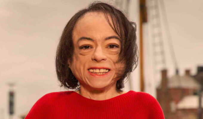 Liz Carr joins Good Omens | Series 2 currently being shot in Scotland