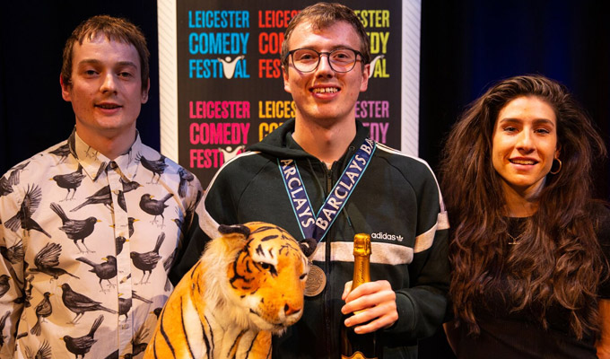 Eric Rushton wins Leicester title | Festival crowns new act champion