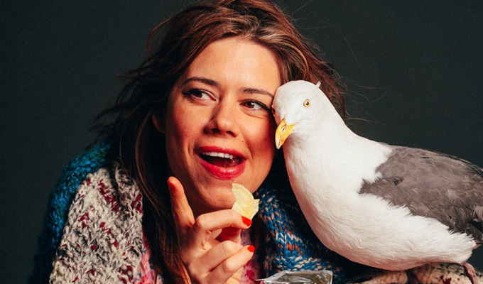 Lou Sanders: What's That Lady Doing? : Chortle : The UK Comedy Guide