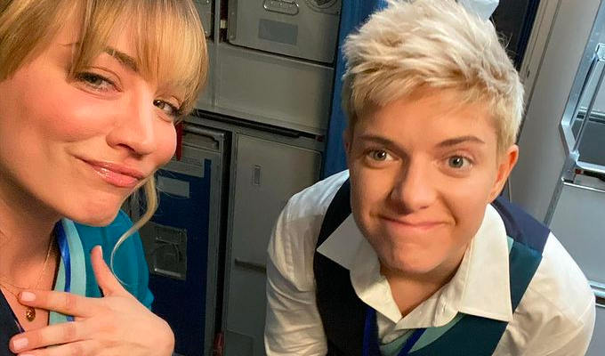 Mae Martin starts work on The Flight Attendant | Comedian joins Kaley Cuoco's dark comedy thriller