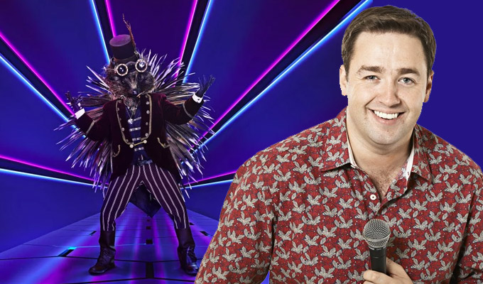 Jason Manford unmasked as the Hedgehog | Comic *was* the Masked Singer